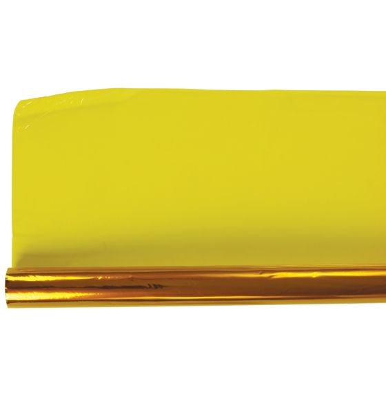 Rouleau de papier cellophane, 51 cm x 3,8m (20” x 12,5’) - Jaune