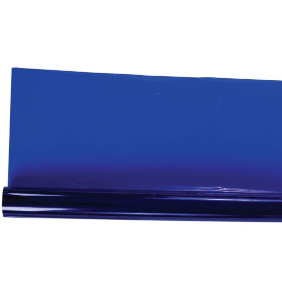 Cellophane Roll - 51cm x 7.6m (20" x 25 ft) - Blue