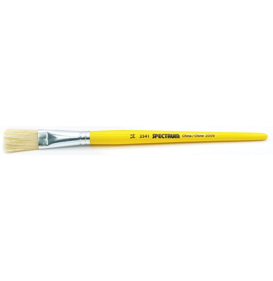 Spectrum Junior Hog Brush: Series 2341- Size 14 Flat