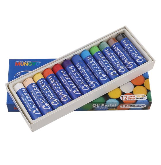 Mungyo&reg; Oil Pastels - Extra large - 12 Pack