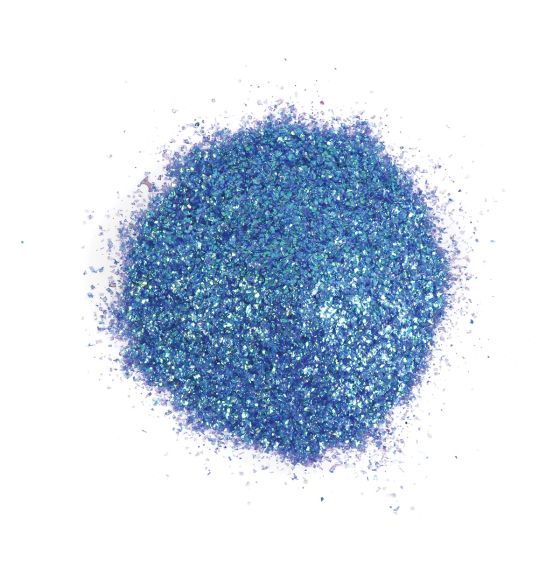 Glitter in Shaker Jar, 112g - Blue