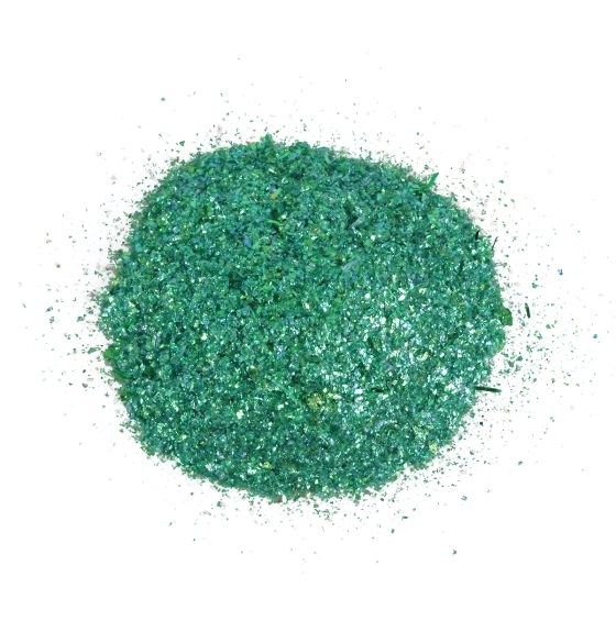 Glitter in Shaker Jar, 454g - Green
