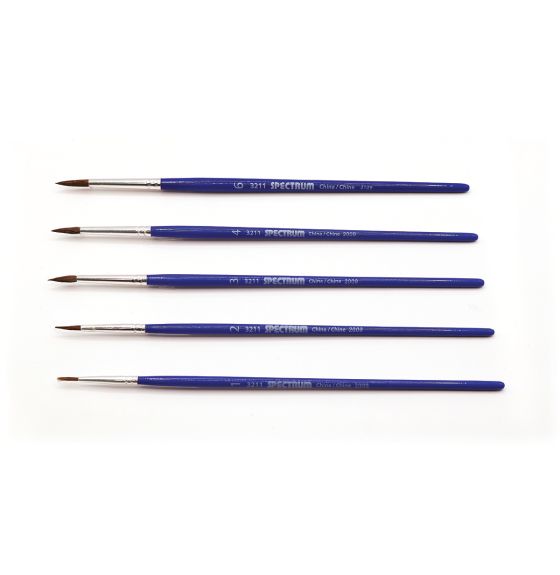 Spectrum Watercolour Brushes - Set of 5