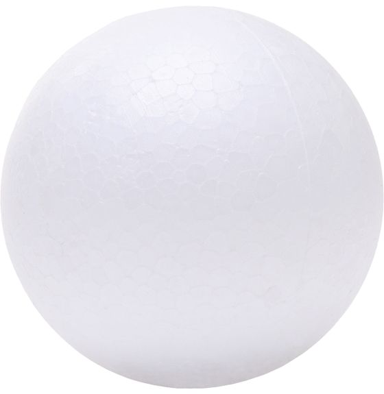 Balles en styromousse au fini lisse, 20 mm - Paquet de 25