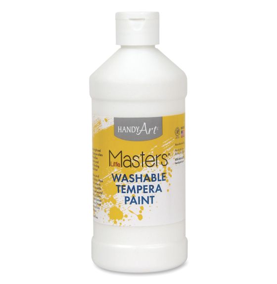 Handy Art® Little Masters® Washable Tempera Paint - 16oz (473ml) - White