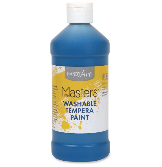 Handy Art® Little Masters® Washable Tempera Paint - 16oz (473ml) - Blue