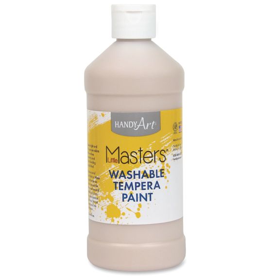 Handy Art® Little Masters® Washable Tempera Paint - 16oz (473ml) - Peach