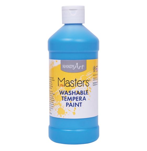 Handy Art® Little Masters® Washable Tempera Paint - 16oz (473ml) - Light Blue