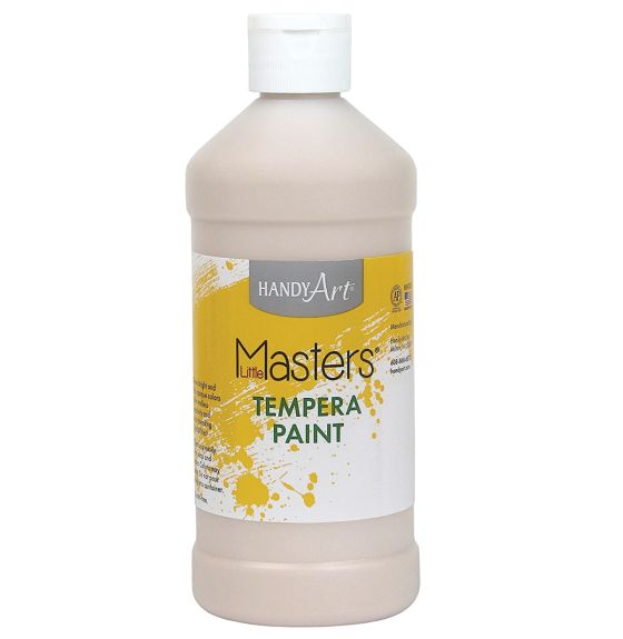 Handy Art&reg; Little Masters Tempera Paint, 473mL (16oz) - Peach