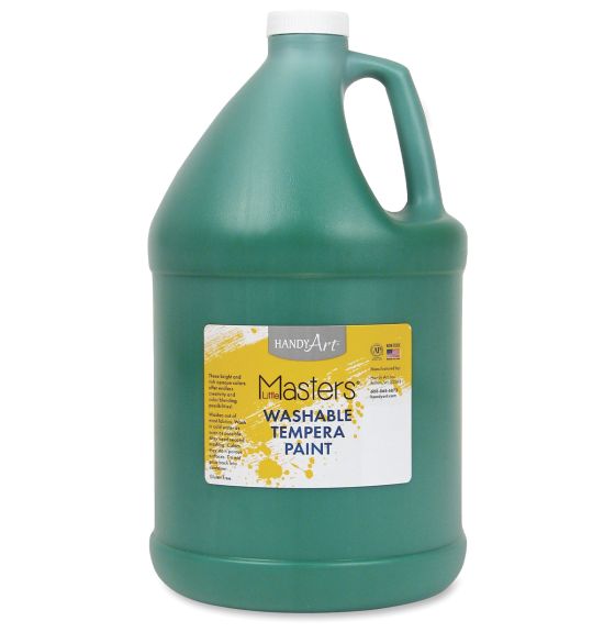 Handy Art® Little Masters® Washable Tempera Paint - 128oz (3.8L) - Green