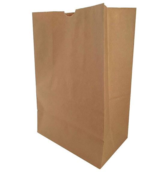 Paquet de 500 sacs en papier brun de  2,27 kg - 13,3 cm x 26,7 cm x 8,6 cm