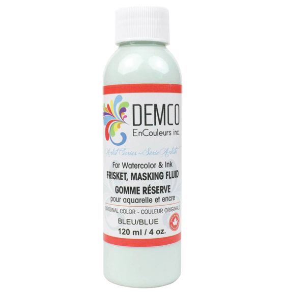 Demco EnCouleurs Liquid Frisket - 120 mL (4 oz) - Blue