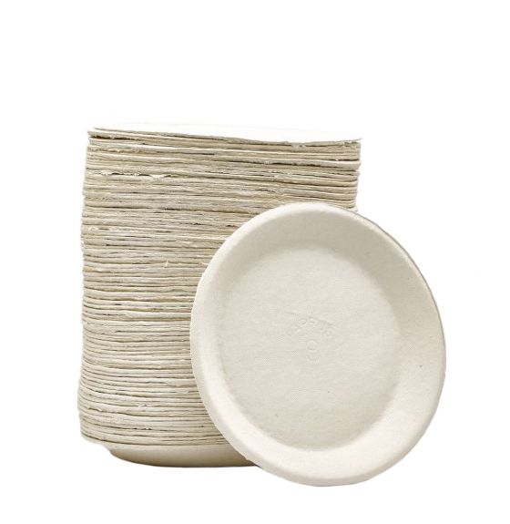 Papyrus Plates - 8" dia. - Pack 500
