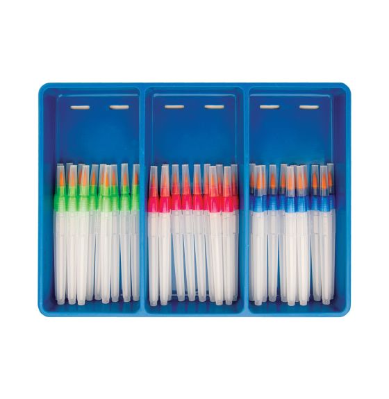 Boîte de 36 pinceaux avec réserve d'eau Royal Brush® Aqua Flo