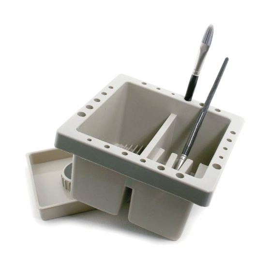 Plastic Brush Washer Basin