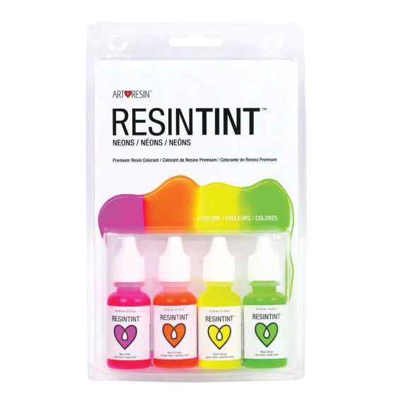 ArtResin™ ResinTint™, couleurs néon - 4 couleurs