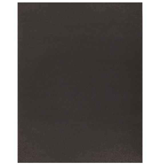 Carton bristol économique, 2 plis, 96 feuilles - 21,6 cm x 28 cm (8,5" x 11") - Noir