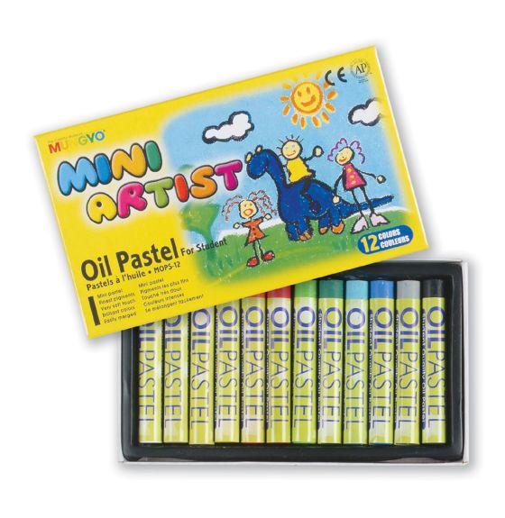 Mungyo&reg; - Mini Oil Pastels - 12 Pack