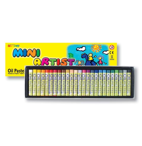 Mini pastels à l'huile Mungyo® - Boîte de 25