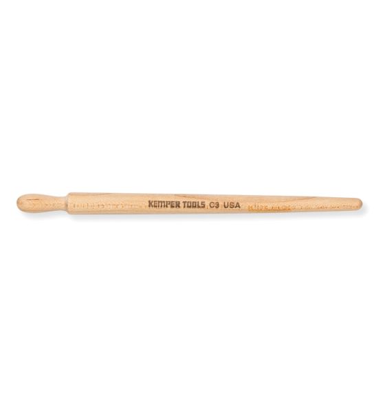 Outil à repousser en bois Kemper Tools, modèle C3, mesure 14,6 cm