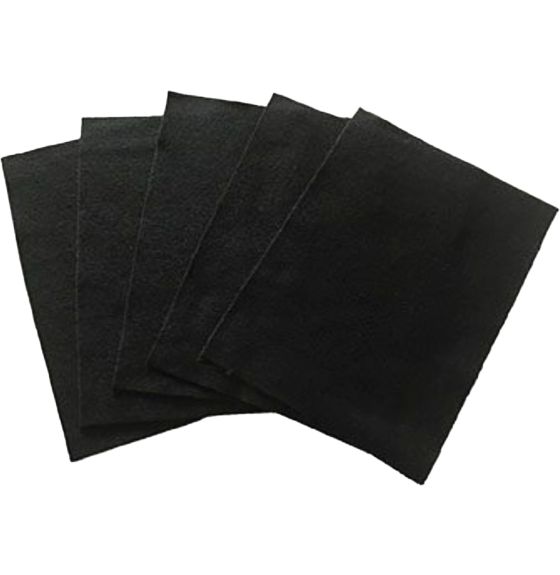 Felt Sheets - 9"x12", Pack of 10 - Black