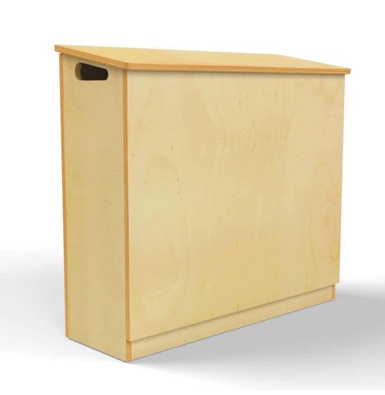 Boîte de rangement pour papier cartonné