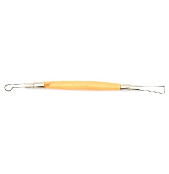 Mirette à double extrémité de haute qualité pour le modelage, 16,5 cm (6,5'')