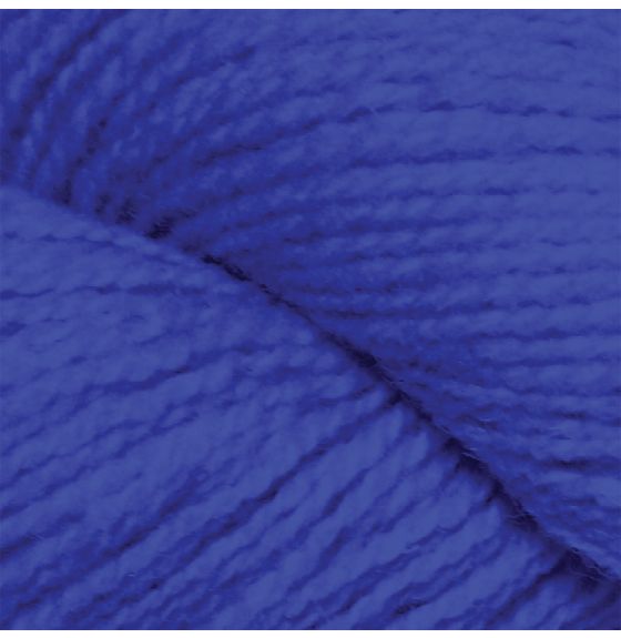 Collection de fils de laine québécoise - 6 brins - Bleu royal