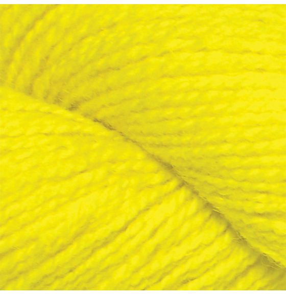 Collection de fils de laine québécoise - 6 brins - Jaune