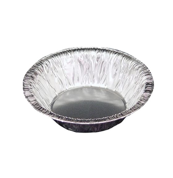 Assiettes à tarte profondes en aluminium, 100 mm x 32 mm - Paquet de 100