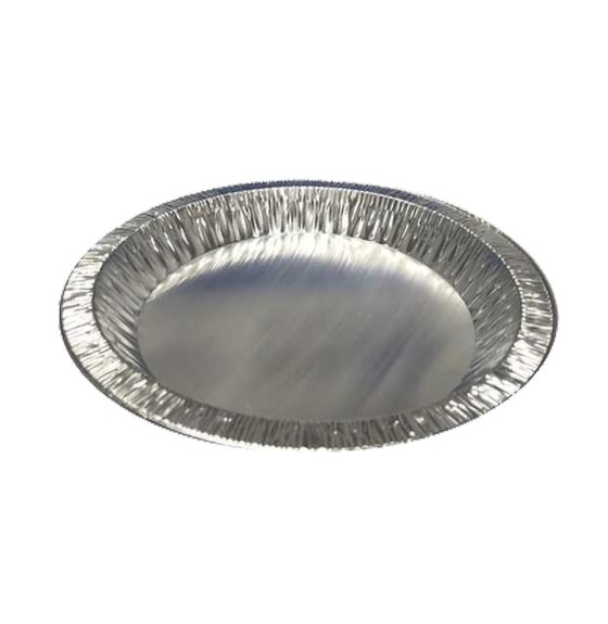 Assiettes à tarte peu profondes en aluminium, 203 mm x 22 mm - Paquet de 100