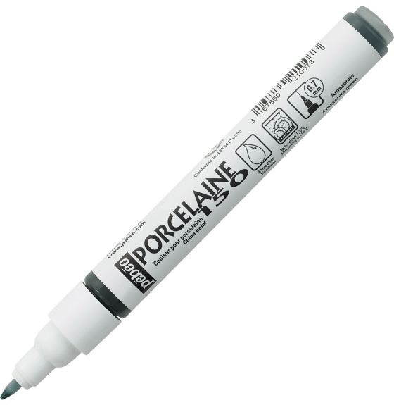Pebeo Porcelaine 150 Water Based Paint Marker - Fine Tip, 0.7 mm - Amazonite Green