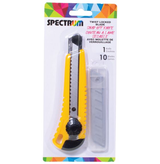 Spectrum Twist-Lock, Snap-Off Blade Knife