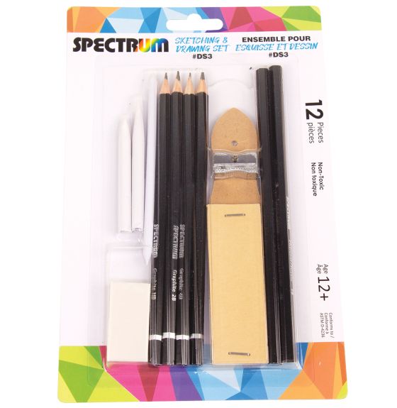Ensemble Spectrum pour le croquis et le dessin (DS #3)
