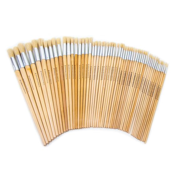Eterna Hog Brush Round Series 582 - Set of 54