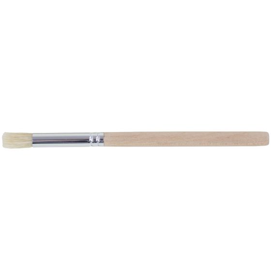 Sturdy Hog Hair Stencil Brush - Size 3
