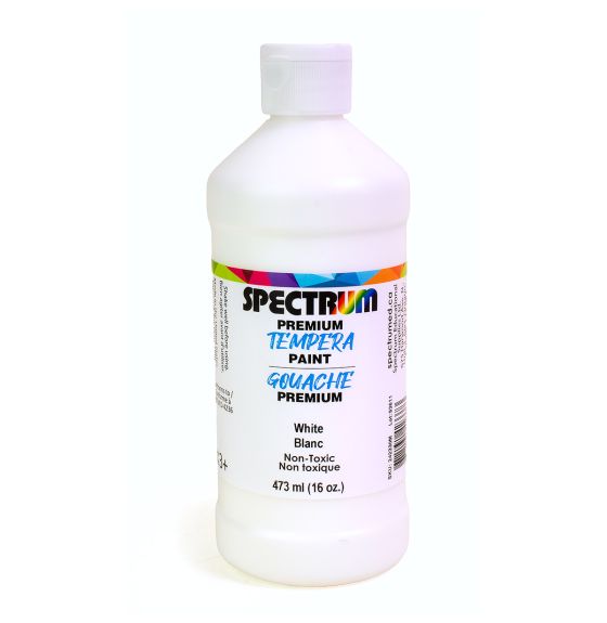 Gouache Spectrum, 473 ml (16 oz) - Blanc