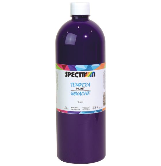 Gouache lavable Spectrum, 1 L (32 oz) - Violet
