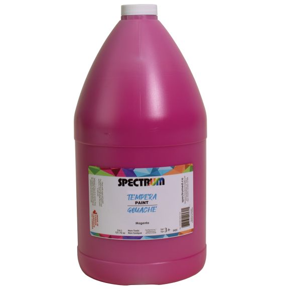 Spectrum Tempera Paint - 3.6 L (122 oz) - Magenta