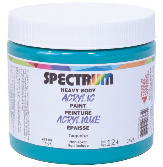 Spectrum Heavy Body Acrylic Paint - 473 mL (16 oz) - Turquoise