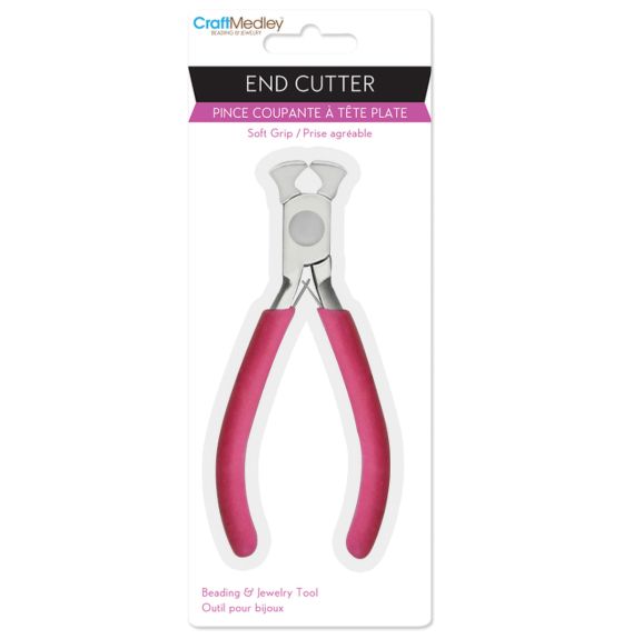 Craft Medley&trade; Curved Nose Pliers with Soft Grip Handle - 11.1 cm (4.375")