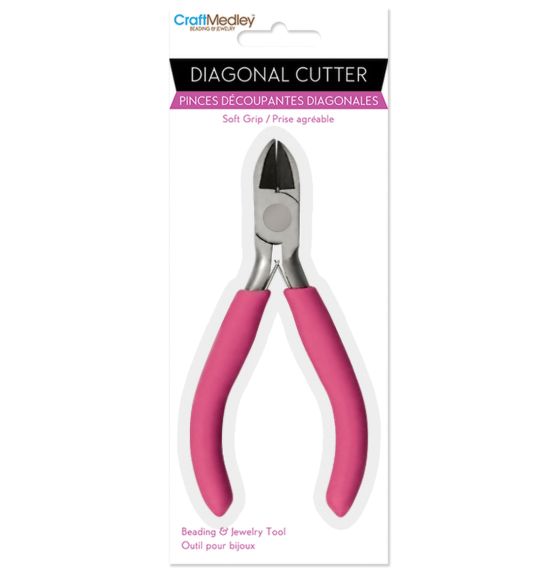 Craft Medley™ Diagonal Cutters with Soft Grip Handle - 11.1 cm (4.375")