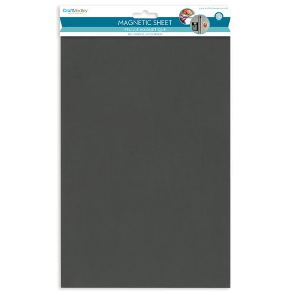 CraftMedley&trade;  Peel-n-Stick Magnetic Sheet - 7.87 x 11.8"  