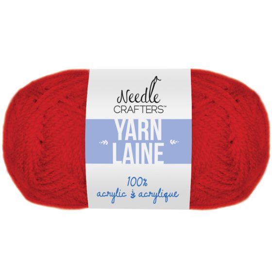 Laine acrylique Needlecrafters®, 50 g (1,76 oz) - Très rouge