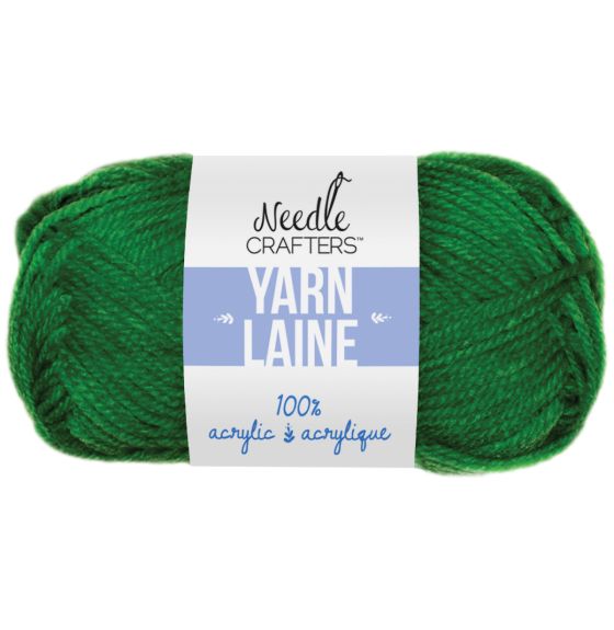 Needlecrafters&reg; Acrylic Yarn - 50 g (1.76 oz) - Hunter Green