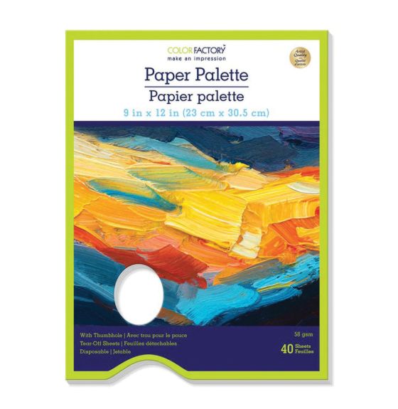 Palette Paper Pad - 9" x 12" - 40 Sheets