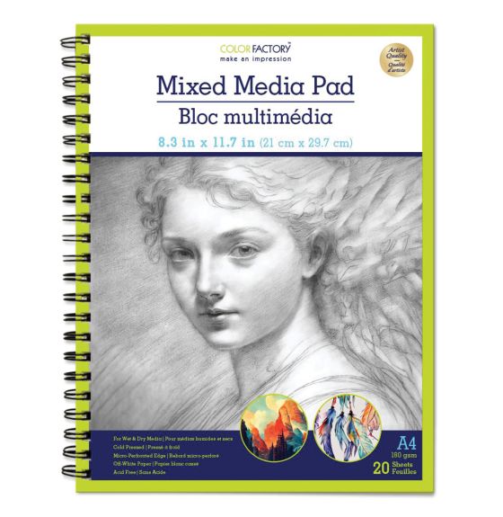 Mixed Media Pad - 9" x 12 " - 20 Sheets