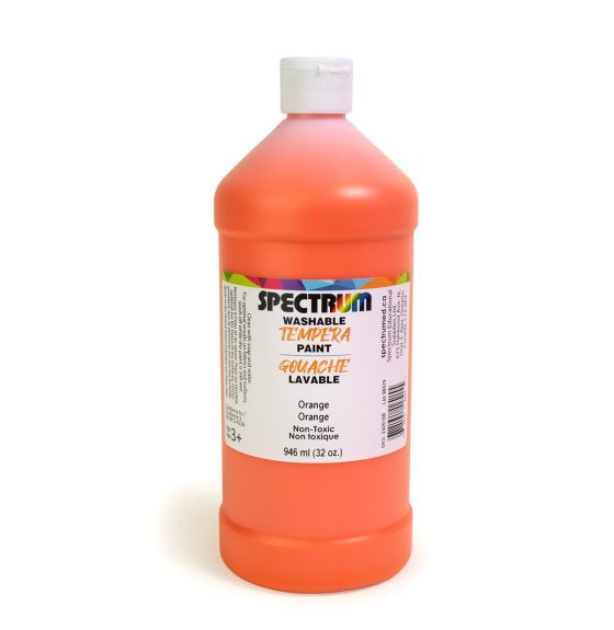 Gouache lavable Spectrum, 946 mL (32 oz) - Orange