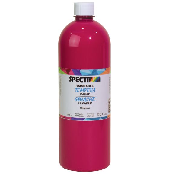 Gouache lavable Spectrum, 1 L (34 oz) - Magenta