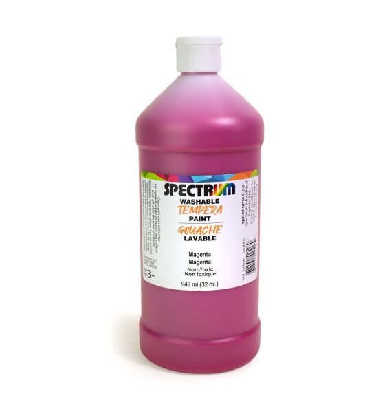 Gouache lavable Spectrum, 946 mL (32 oz) - Magenta